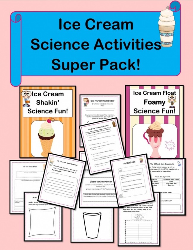 Ice Cream Activity Pack
