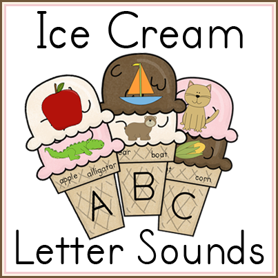 Ice Cream Letter Sounds