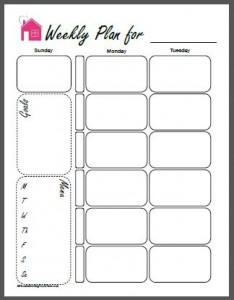 Free Printable Homeschool Planner Pages